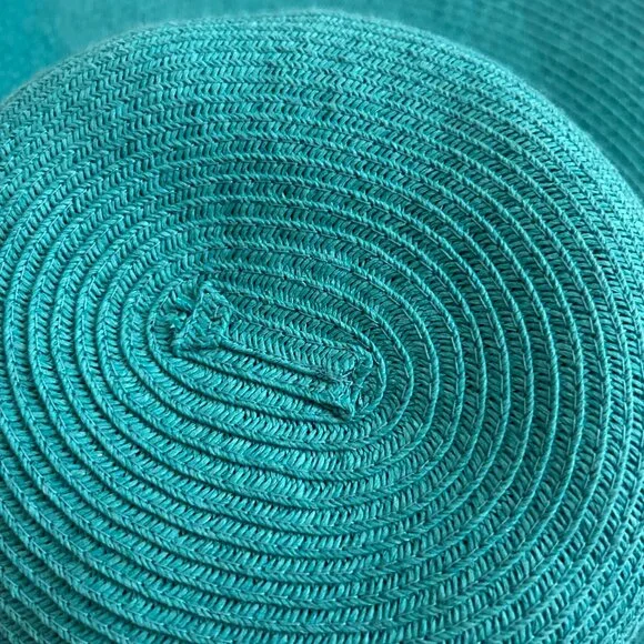 Teal Blue Sun Hat - U3i - Picture 6 of 12